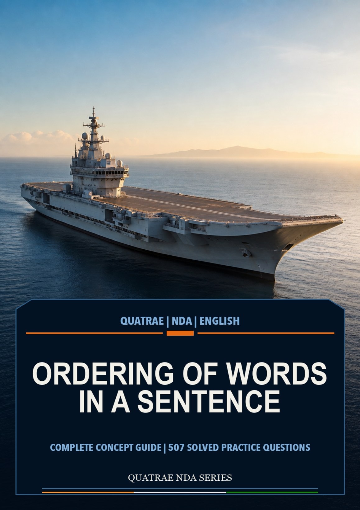 Ordering of Words in a Sentence cover