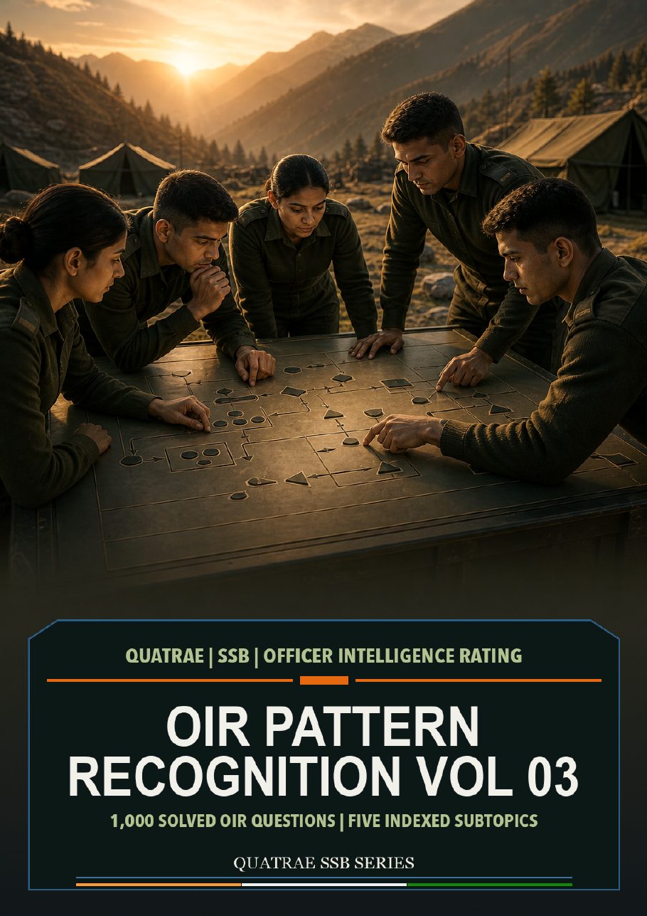 OIR Pattern Recognition - Volume 3