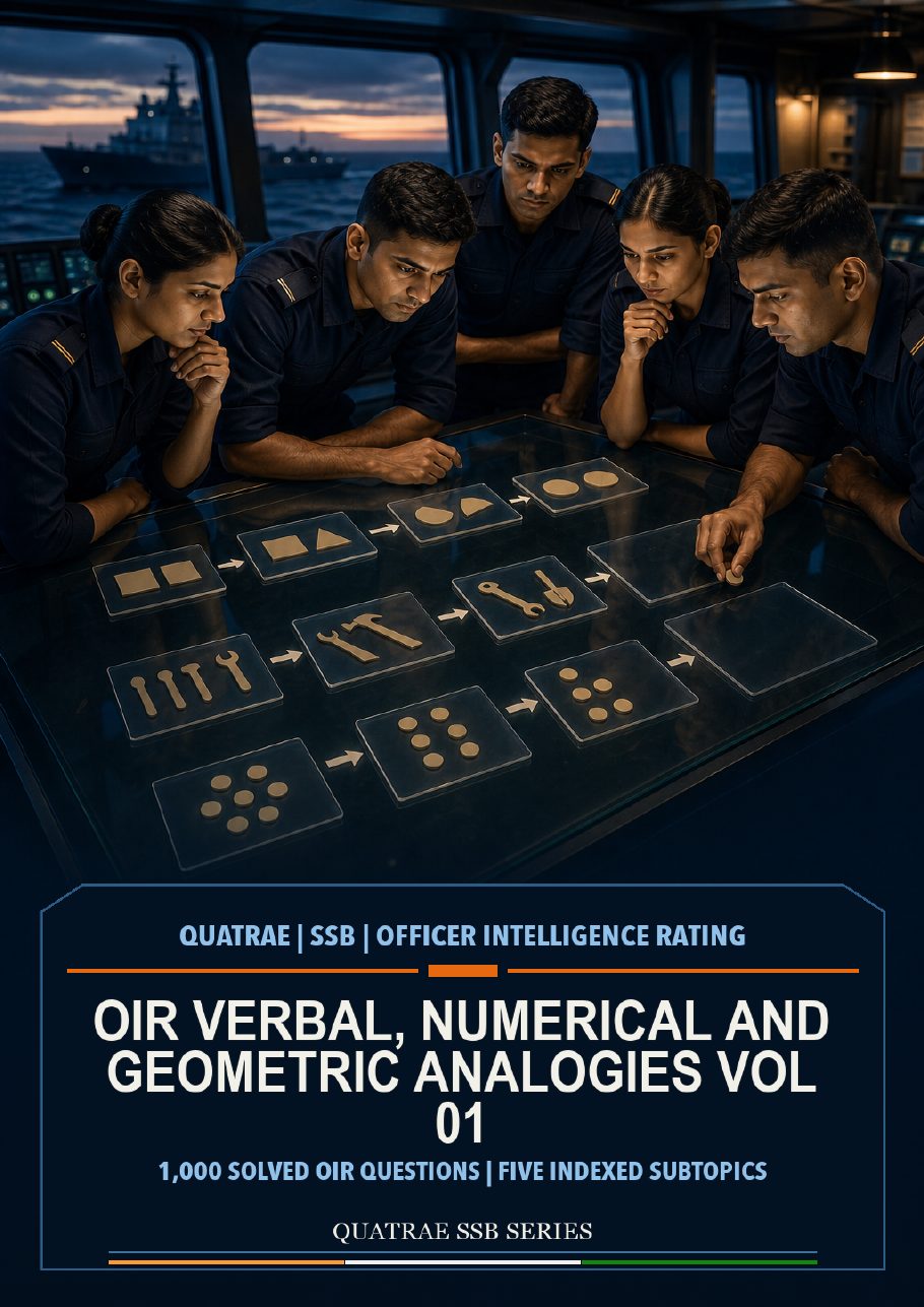 OIR Verbal, Numerical & Geometric Analogies — Volume 1 cover