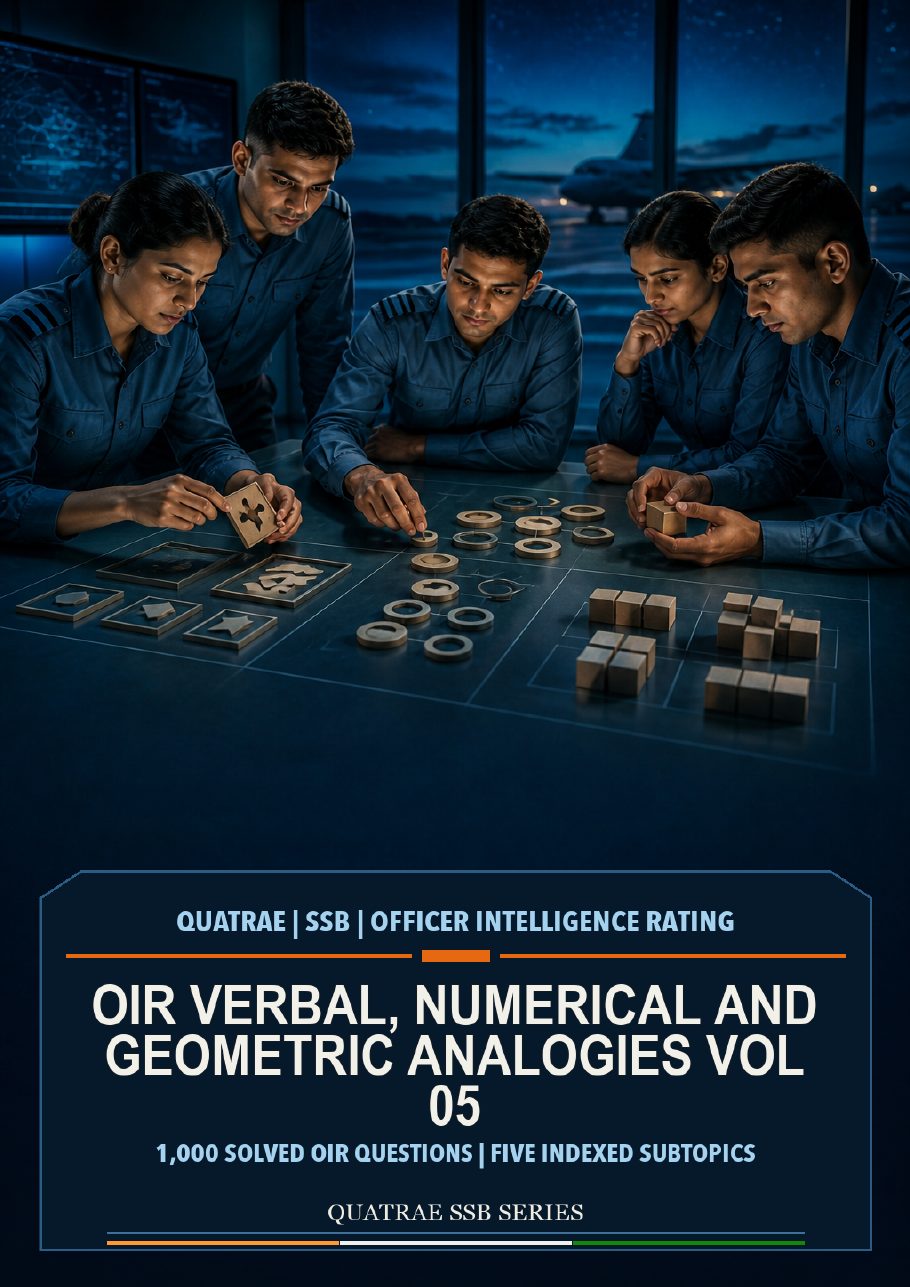 OIR Verbal, Numerical & Geometric Analogies — Volume 5 cover
