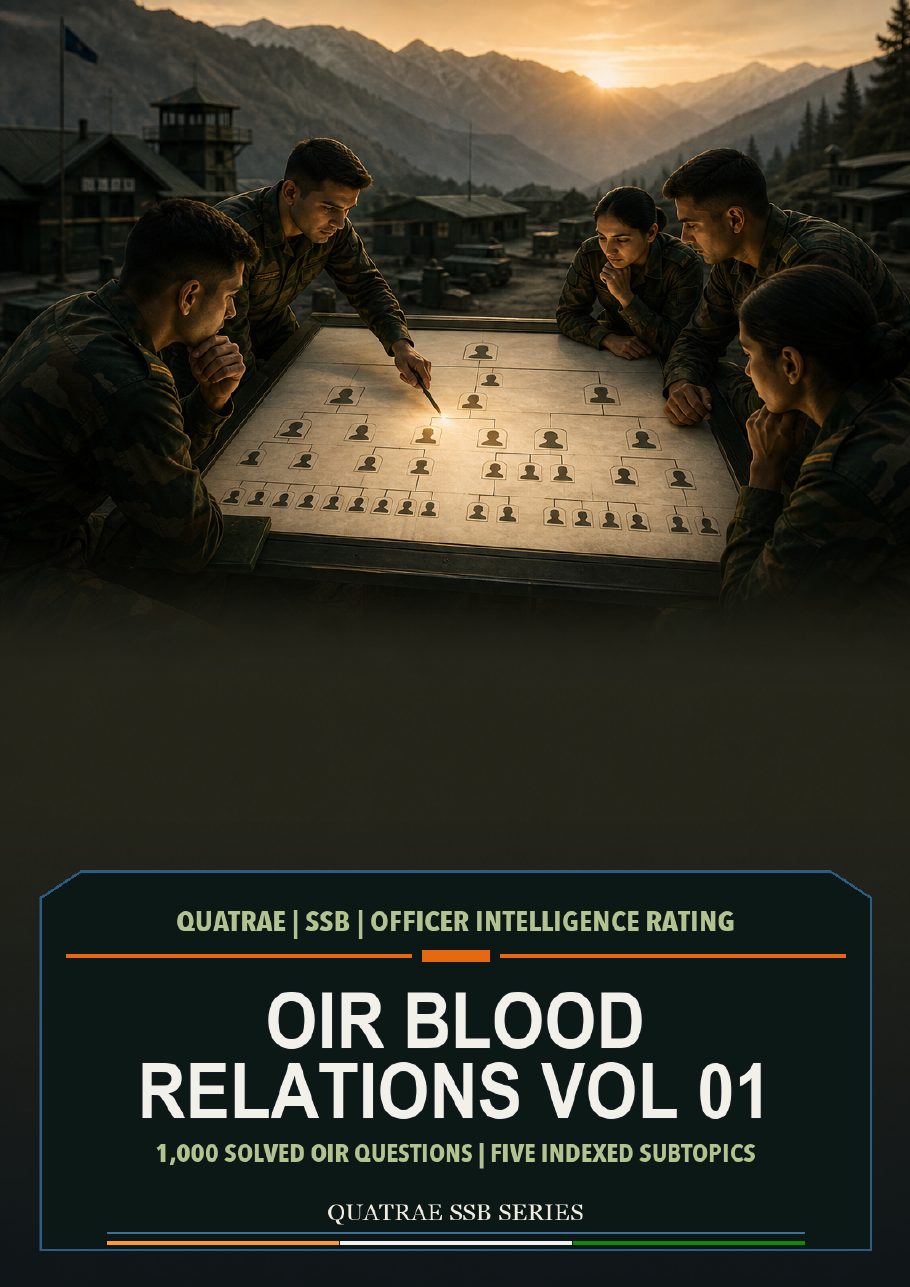 OIR Blood Relations — Volume 1
