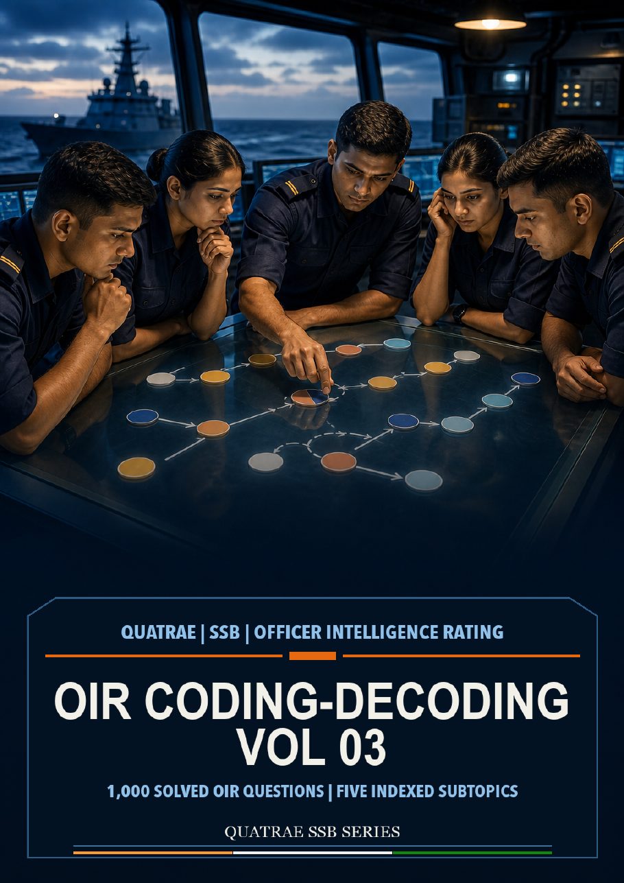 OIR Coding-Decoding — Volume 3